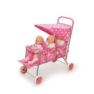 Badger Basket Triple Doll Stroller