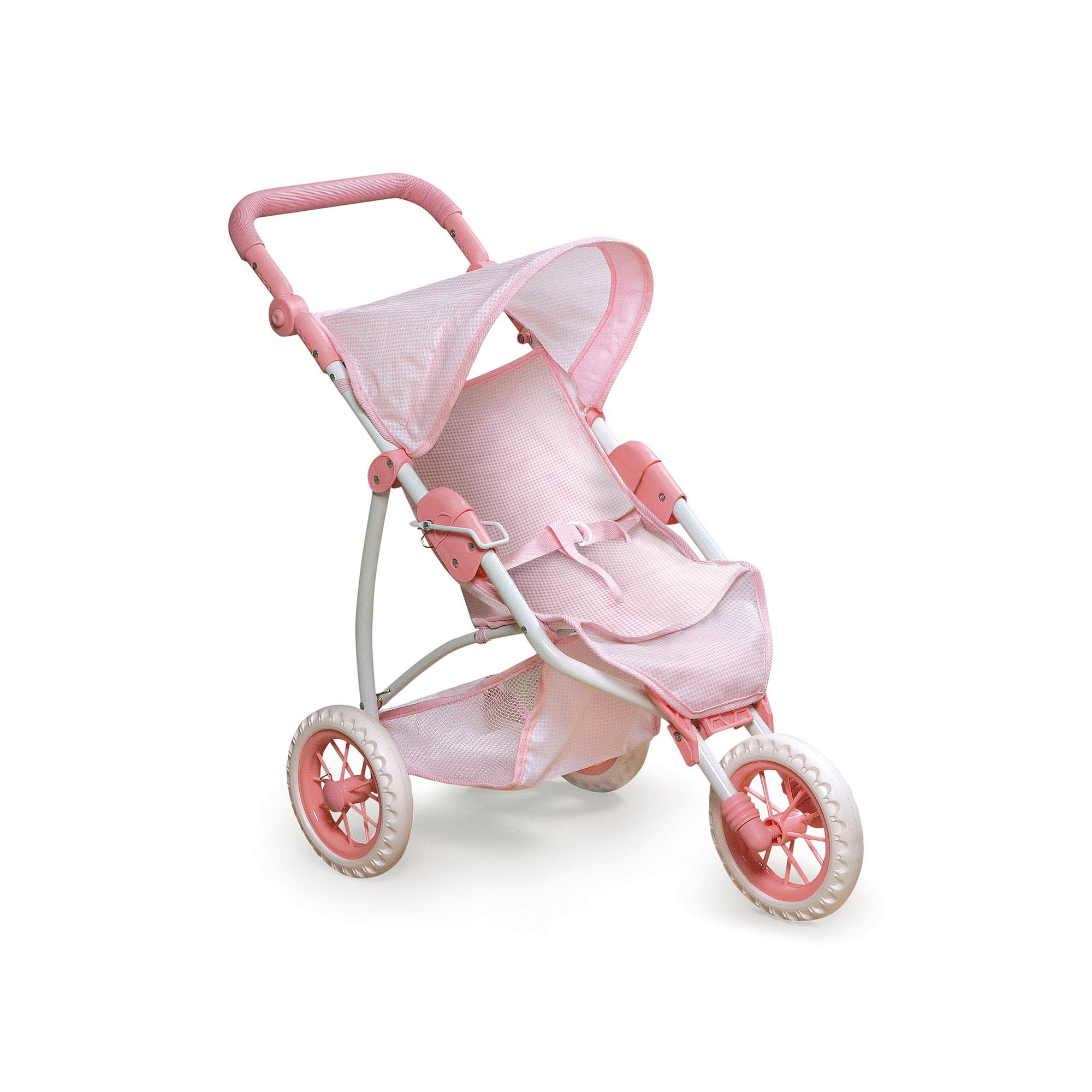 Badger Basket Doll Jogging Stroller, Pink