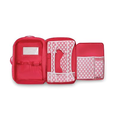 Badger Basket Double Doll Travel Case with Bunk Bed