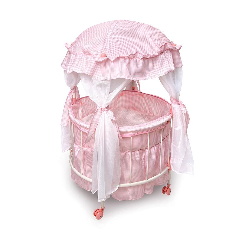 Badger Basket Royal Pavilion Round Doll Crib