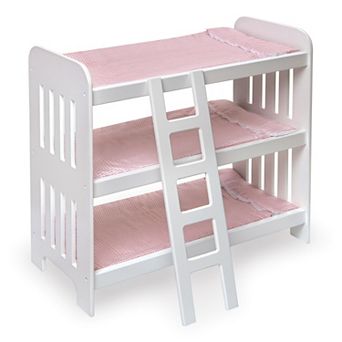 Badger Basket Triple Doll Bunk Bed