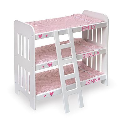 Badger Basket Triple Doll Bunk Bed