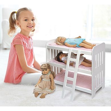 Badger Basket Triple Doll Bunk Bed