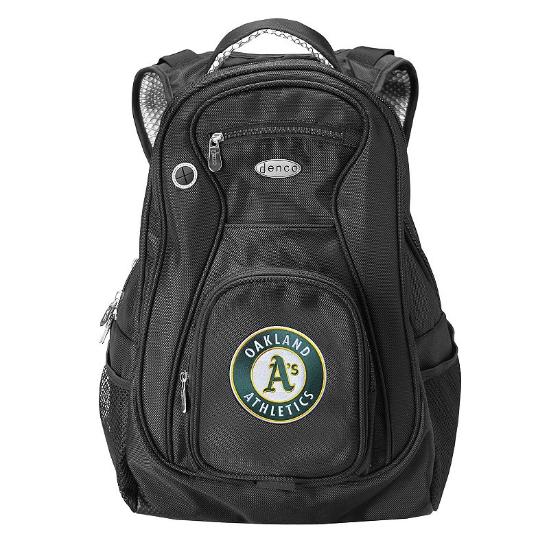 UPC 804371001143 product image for Oakland A's 17 1/2-in. Laptop Backpack, Black | upcitemdb.com