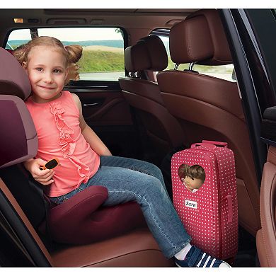 Badger Basket 2-in-1 Doll Wheeled Travel Case with Bed