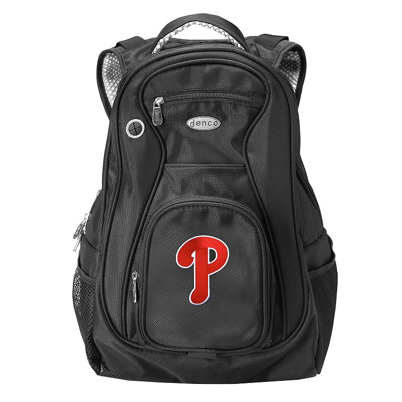 UPC 804371001723 product image for Philadelphia Phillies 17 1/2-in. Laptop Backpack, Black | upcitemdb.com