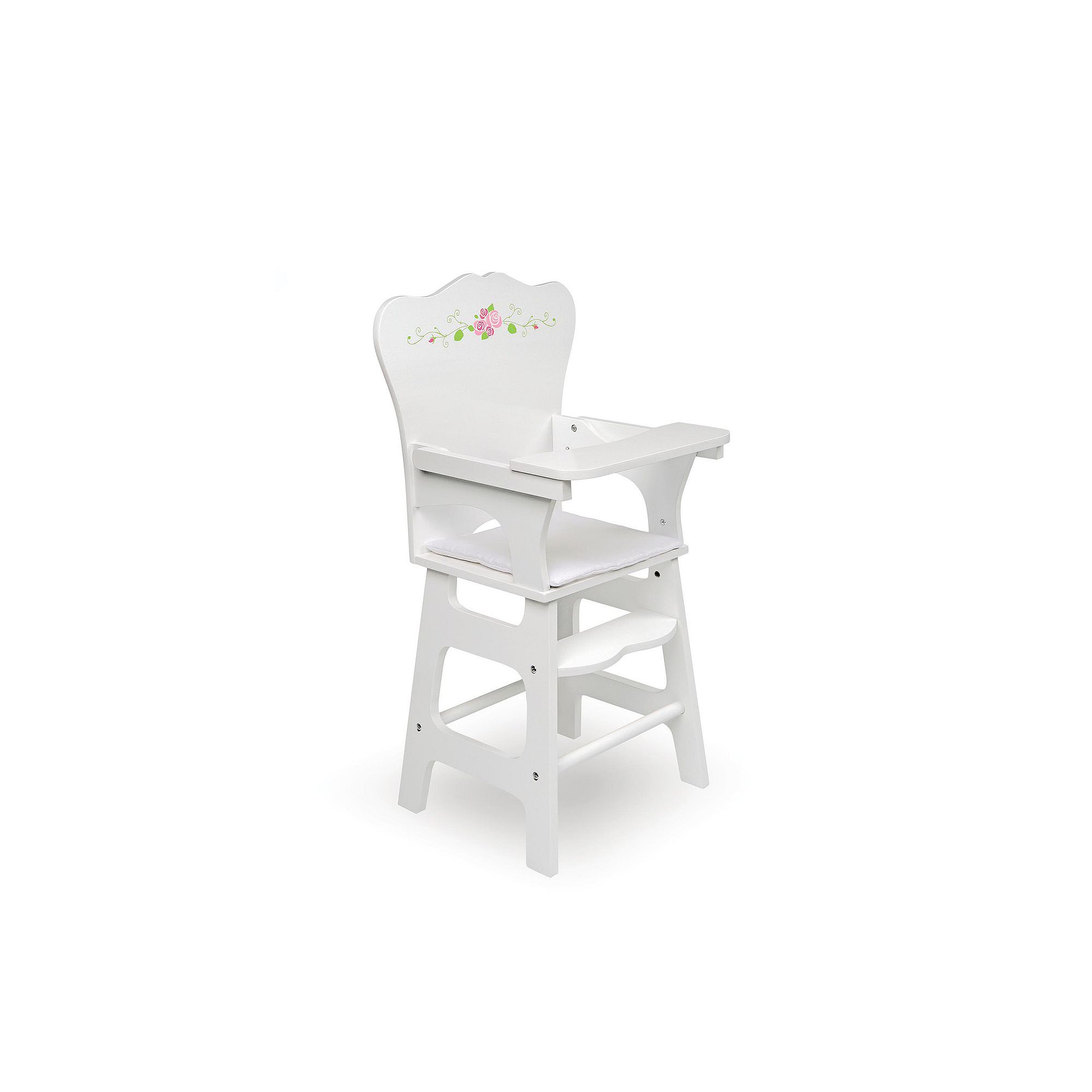 Badger Basket Doll High Chair, White