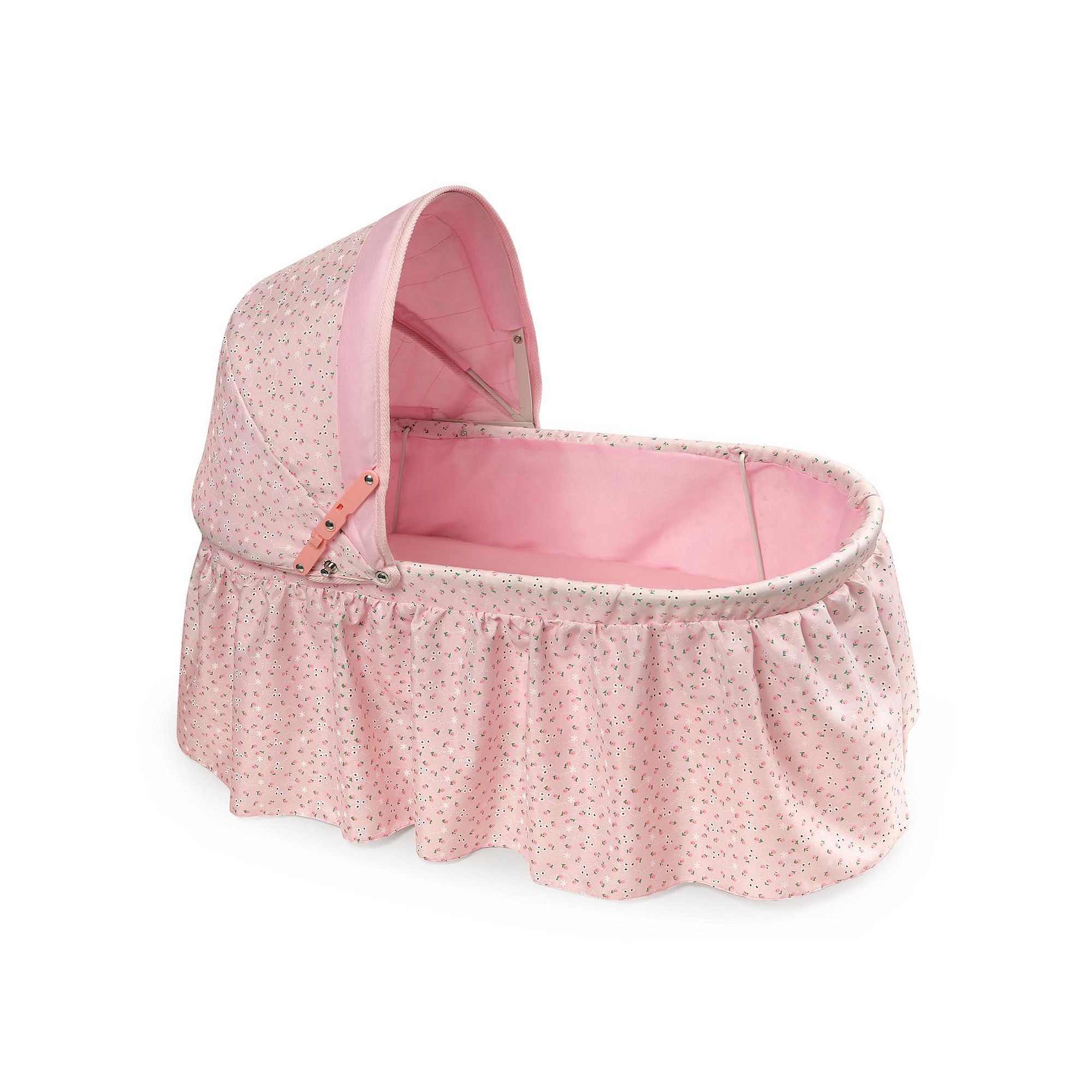 Badger Basket Folding Doll Cradle, Pink