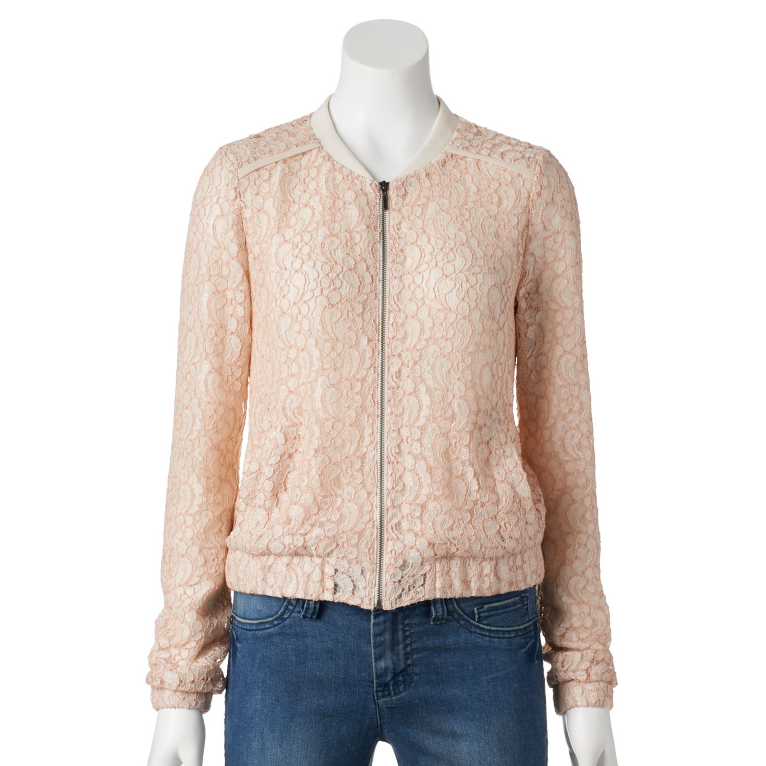 kohls lauren conrad jean jacket