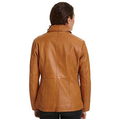 Women's Excelled Leather Scuba Jacket