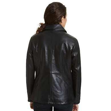 Women's Excelled Leather Scuba Jacket