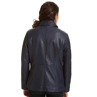 Women's Excelled Leather Scuba Jacket