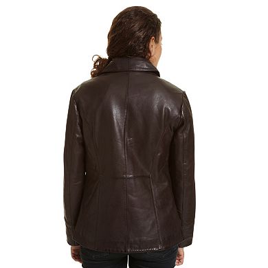 Women's Excelled Leather Scuba Jacket