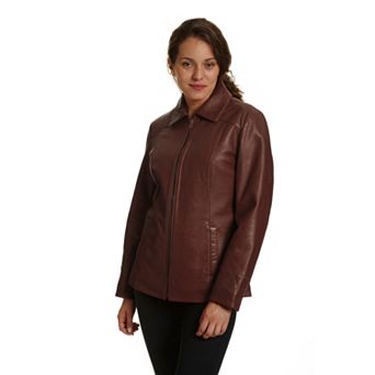 Women's Excelled Leather Scuba Jacket