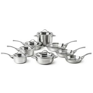 Calphalon Contemporary Stainless 13-pc. Stainless Steel Cookware Set