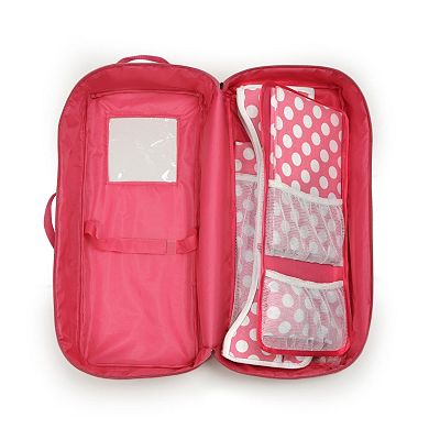 Badger Basket 2-in-1 Doll Travel Case and Bed