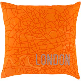 Decor 140 Cities Decorative Pillow - 18'' x 18''