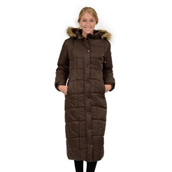 Women's Excelled Hooded Long Puffer Coat