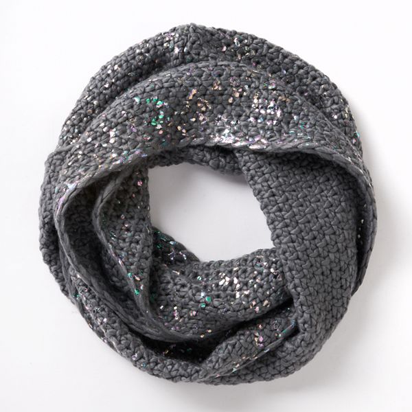SO® Crochet Infinity Scarf Girls