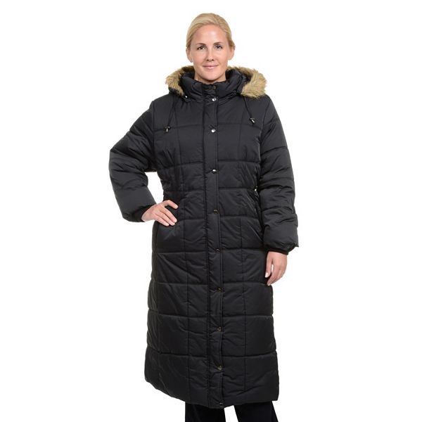 Plus size puffy outlet coat