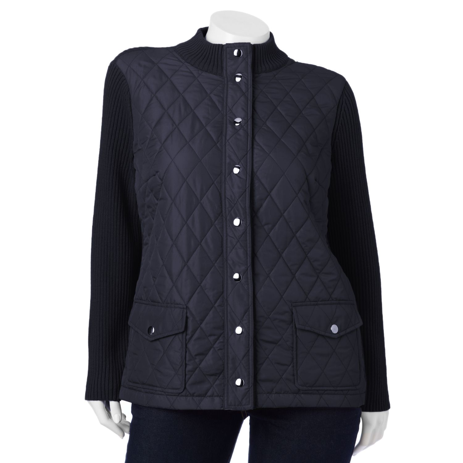 kohls womens plus sweaters