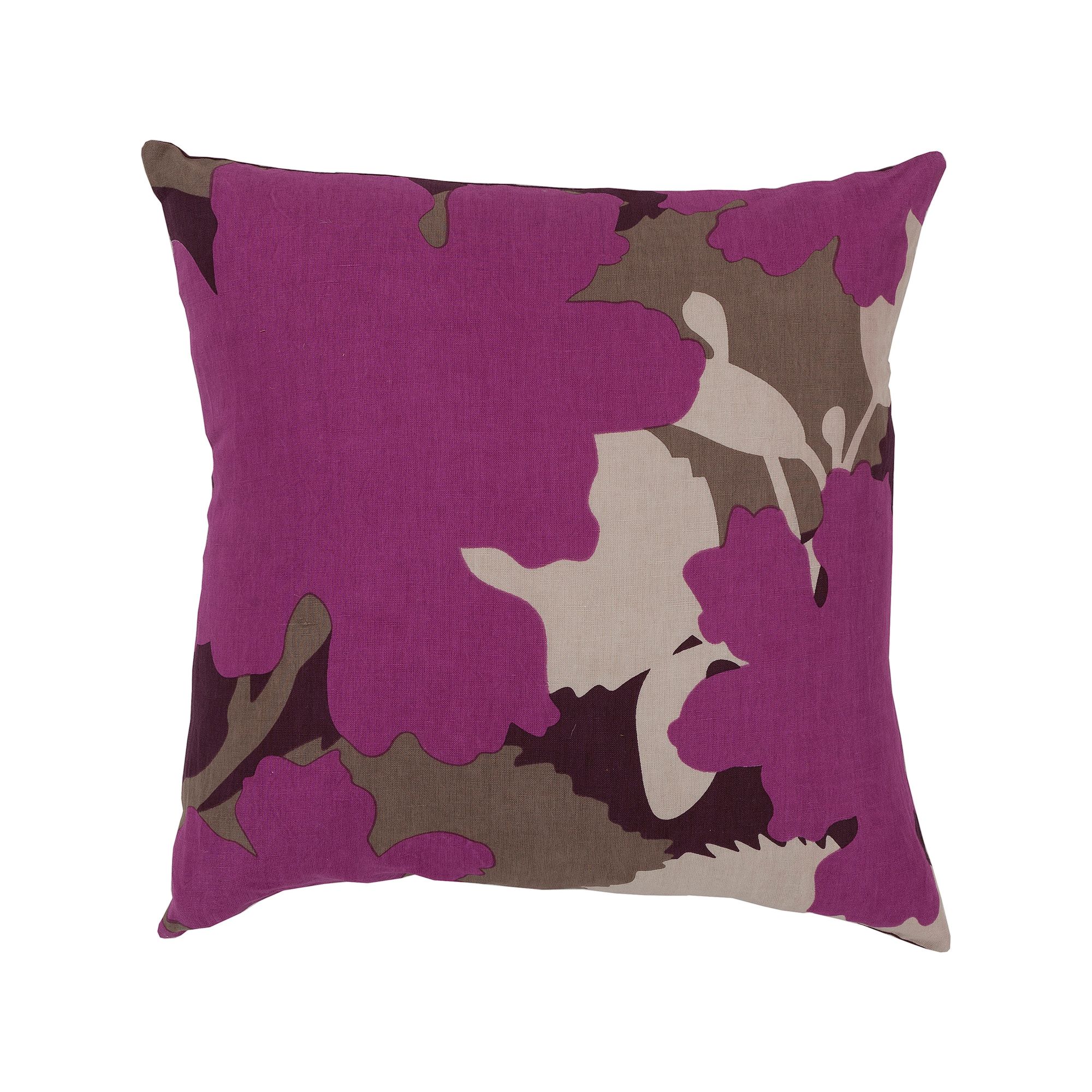 Decor 140 Athol Decorative Pillow - 18 x 18, Raspberry