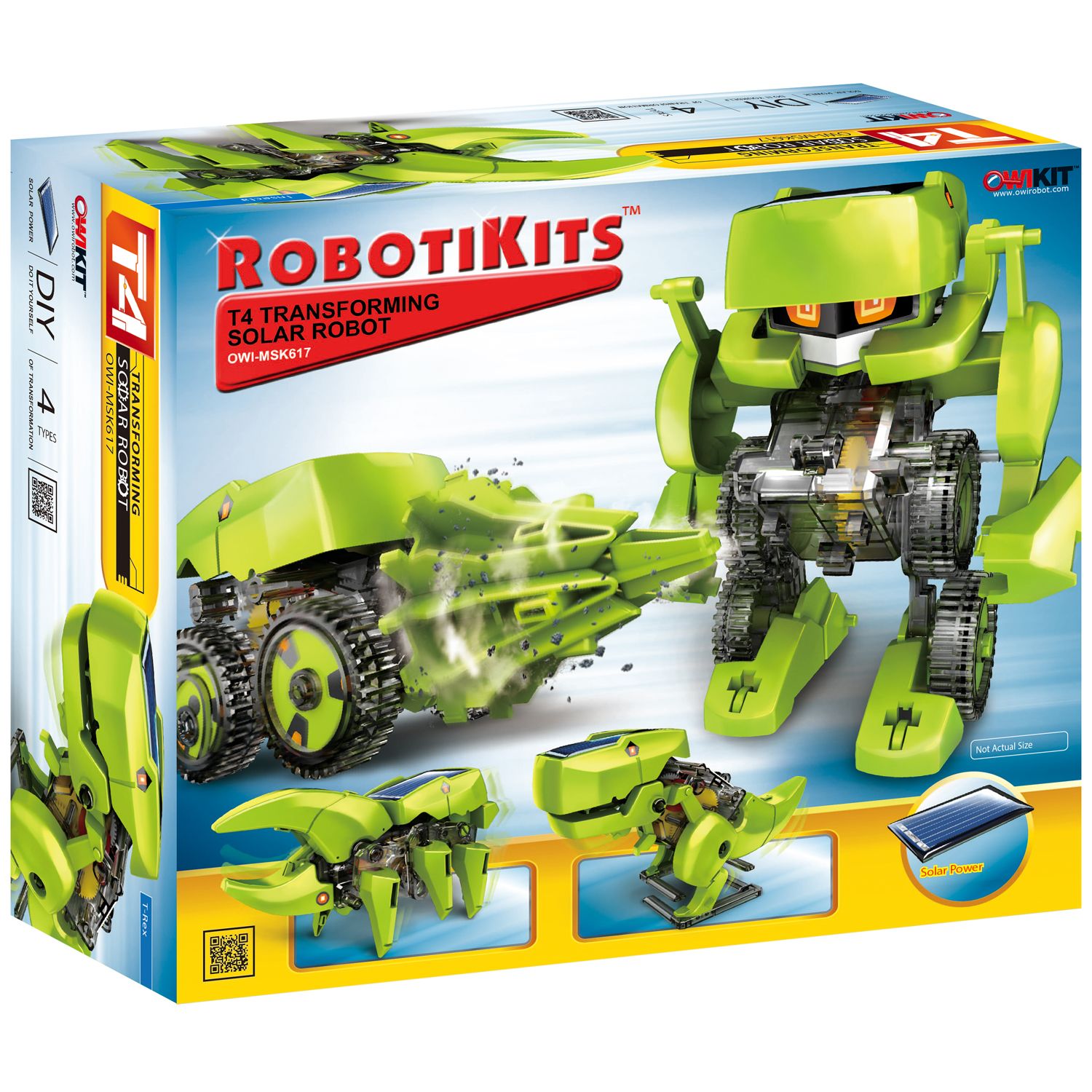 T4 Transforming Solar Robot