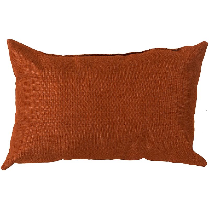 Artisan Weaver Bellingham Outdoor Decorative Pillow - 13 x 20, Red, 13X
