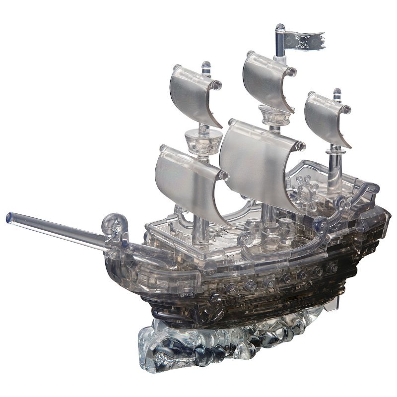 3D Crystal 101-pc. Pirate Ship Puzzle by BePuzzled, Multicolor