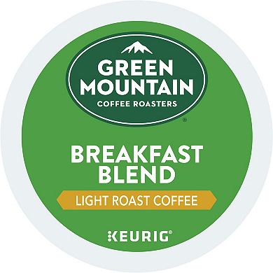 Green Mountain Coffee Breakfast Blend Coffee, Keurig® K-Cup® Pods, Light Roast - 48-pk.