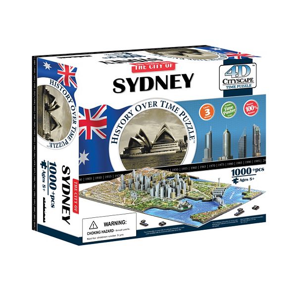 4D Cityscape Sydney Time Puzzle