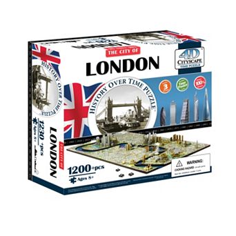4D Cityscape London Time Puzzle