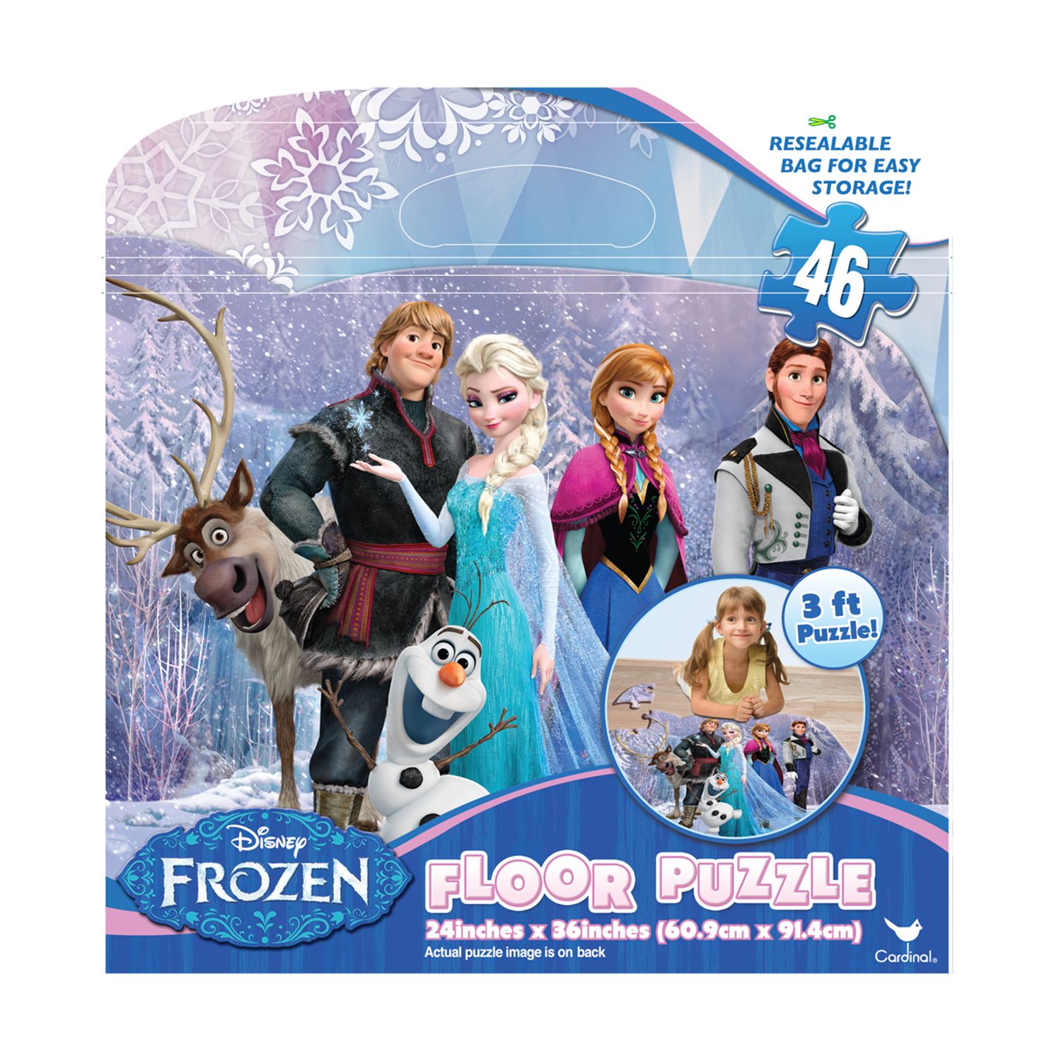 disney frozen floor puzzle