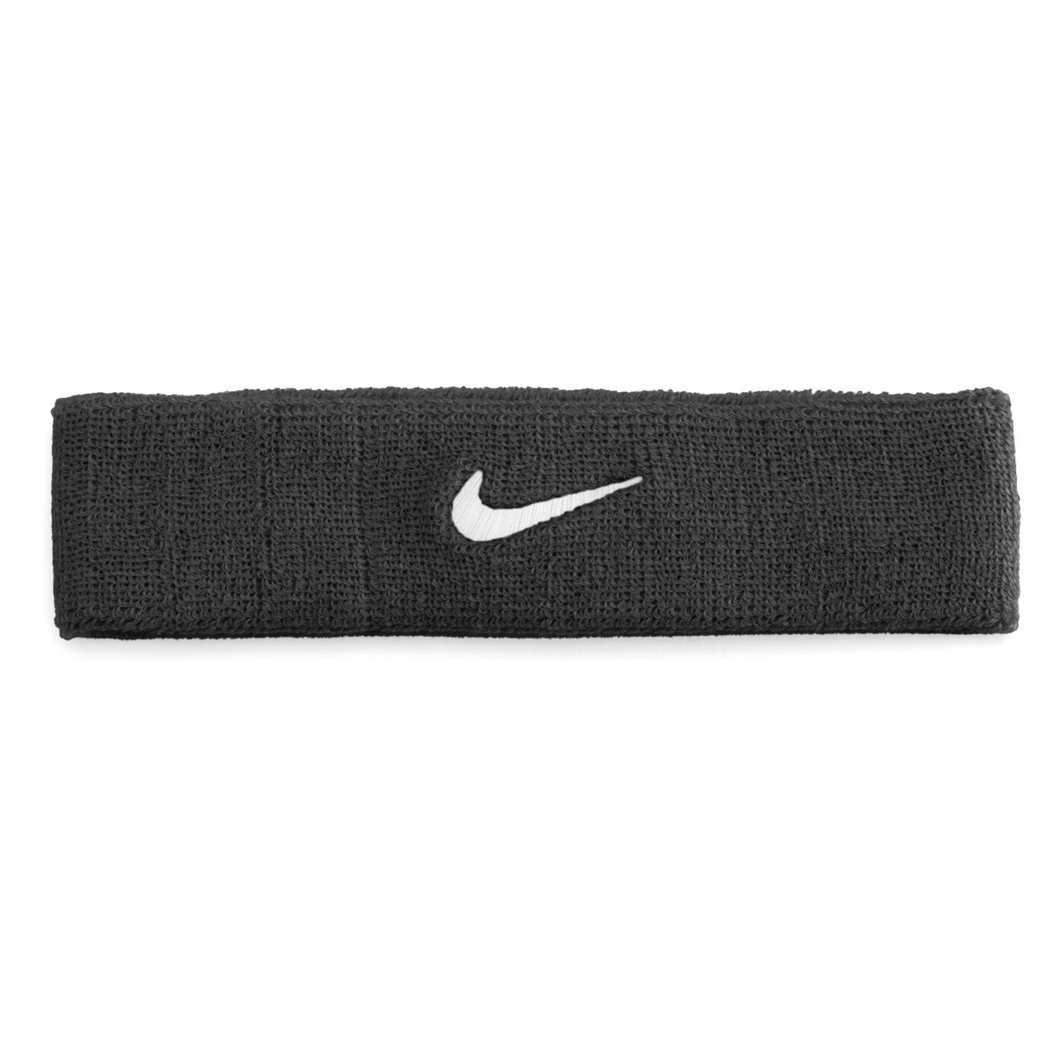 nike swoosh headband white