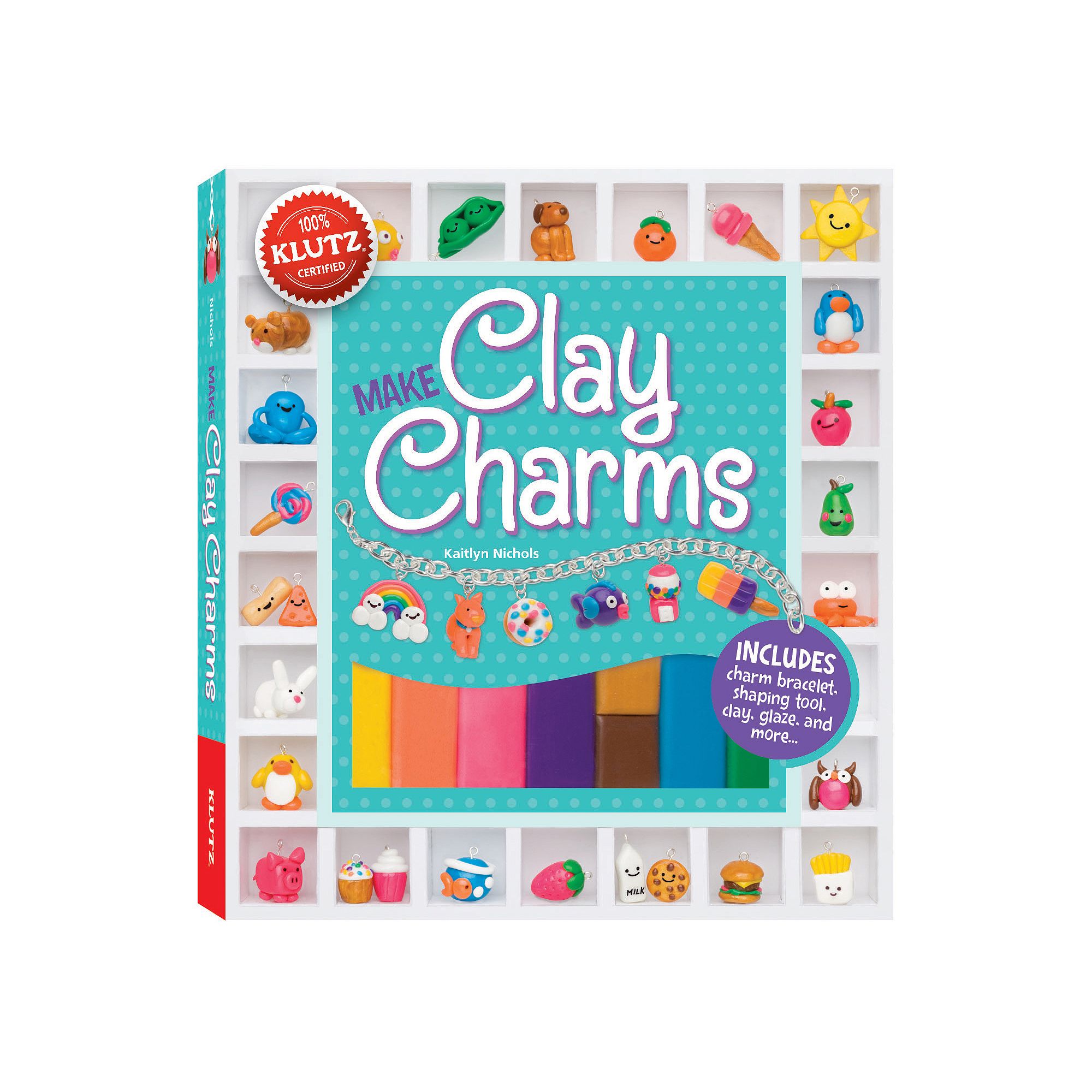 Make Clay Charms by Klutz, Multicolor