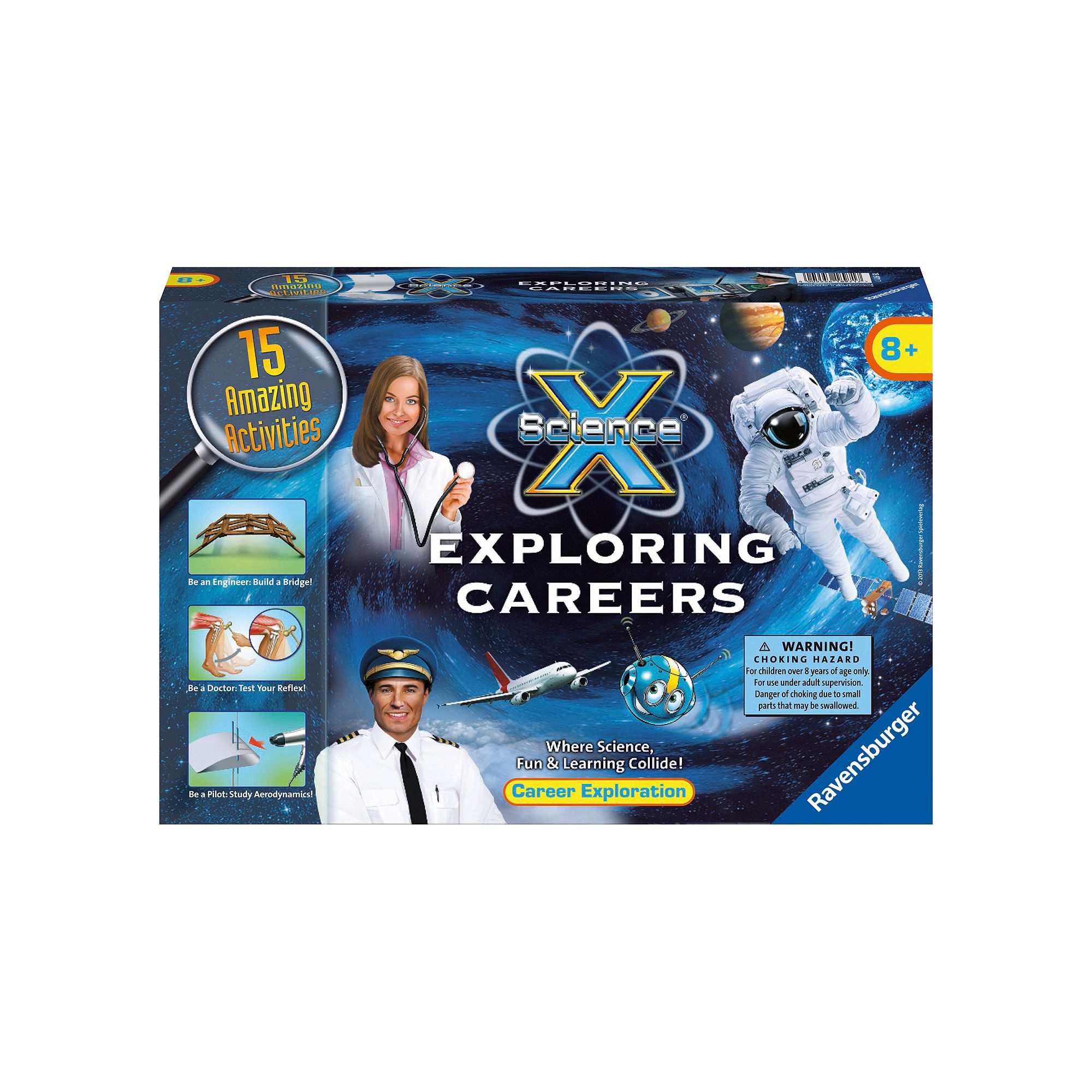 Ravensburger Science X Midi Exploring Careers Kit, Multicolor