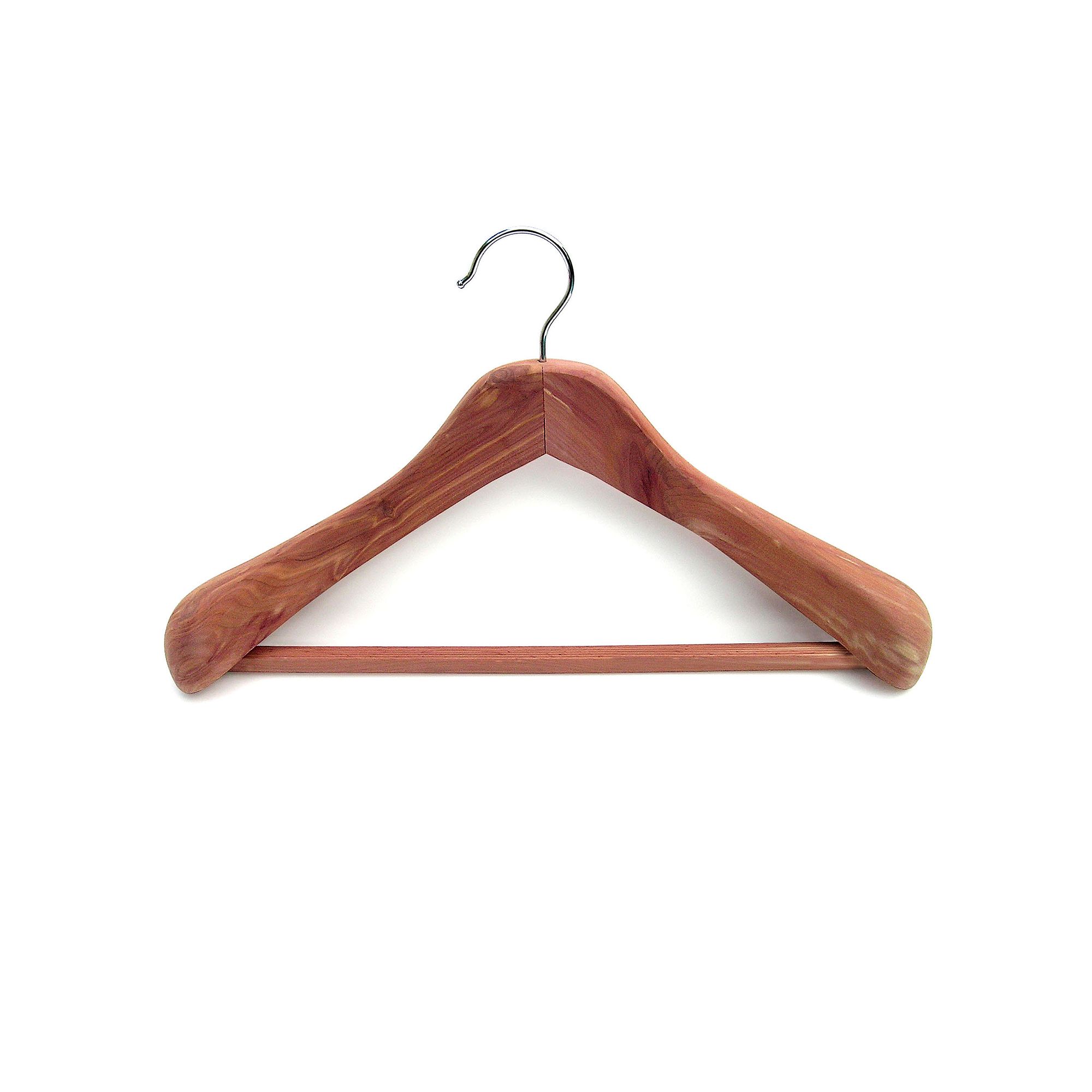 Cedar Fresh Coat Hanger, Cedar Silver