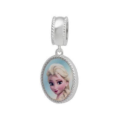 Disney Frozen Sterling Silver Anna and Elsa Reversible Charm