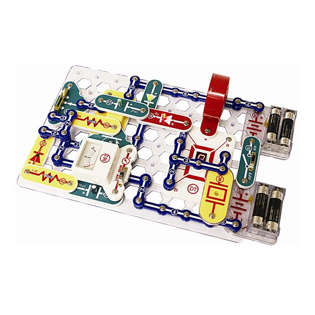 SNAP CIRCUIT HOME LEARNING ELECTRONIC FUN W/CASE