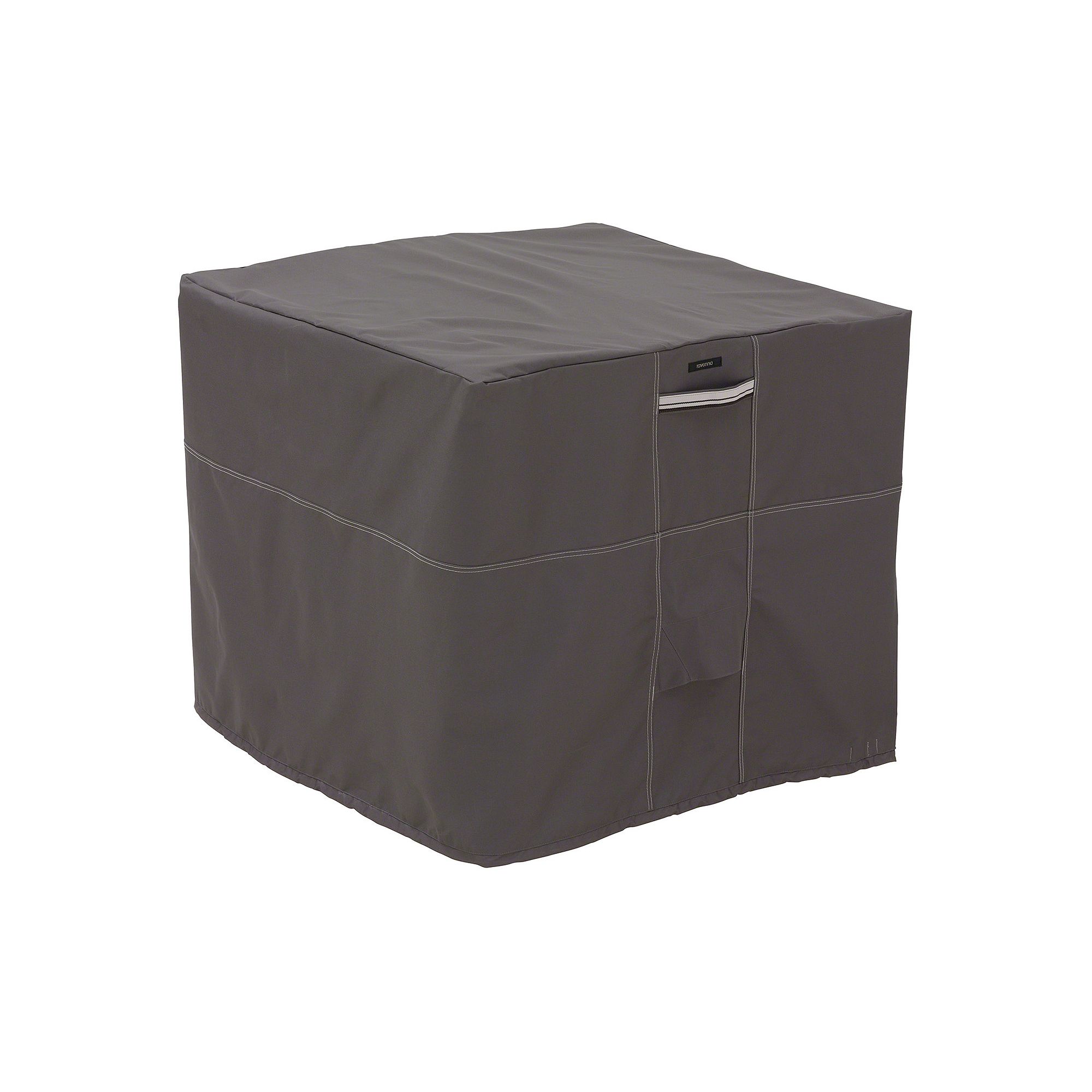 Classic Accessories Ravenna Square Air Conditioner Cover - Outdoor, Grey