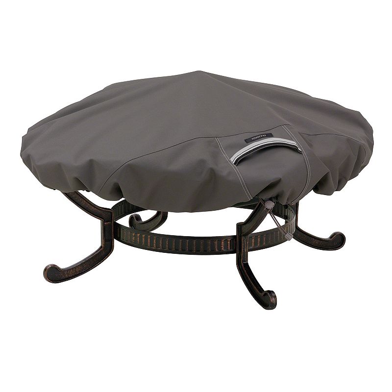 Classic Accessories Ravenna 68-in. Fire Pit Cover - Outdoor, Grey, 60 INCH