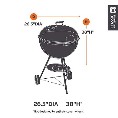 Classic Accessories Ravenna Kettle Barbecue Cover - Outdoor