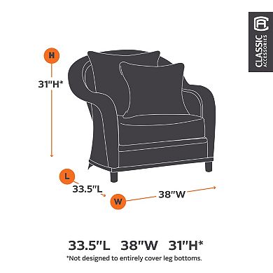 Classic Accessories Ravenna Lounge Chair Cover  - Outdoor
