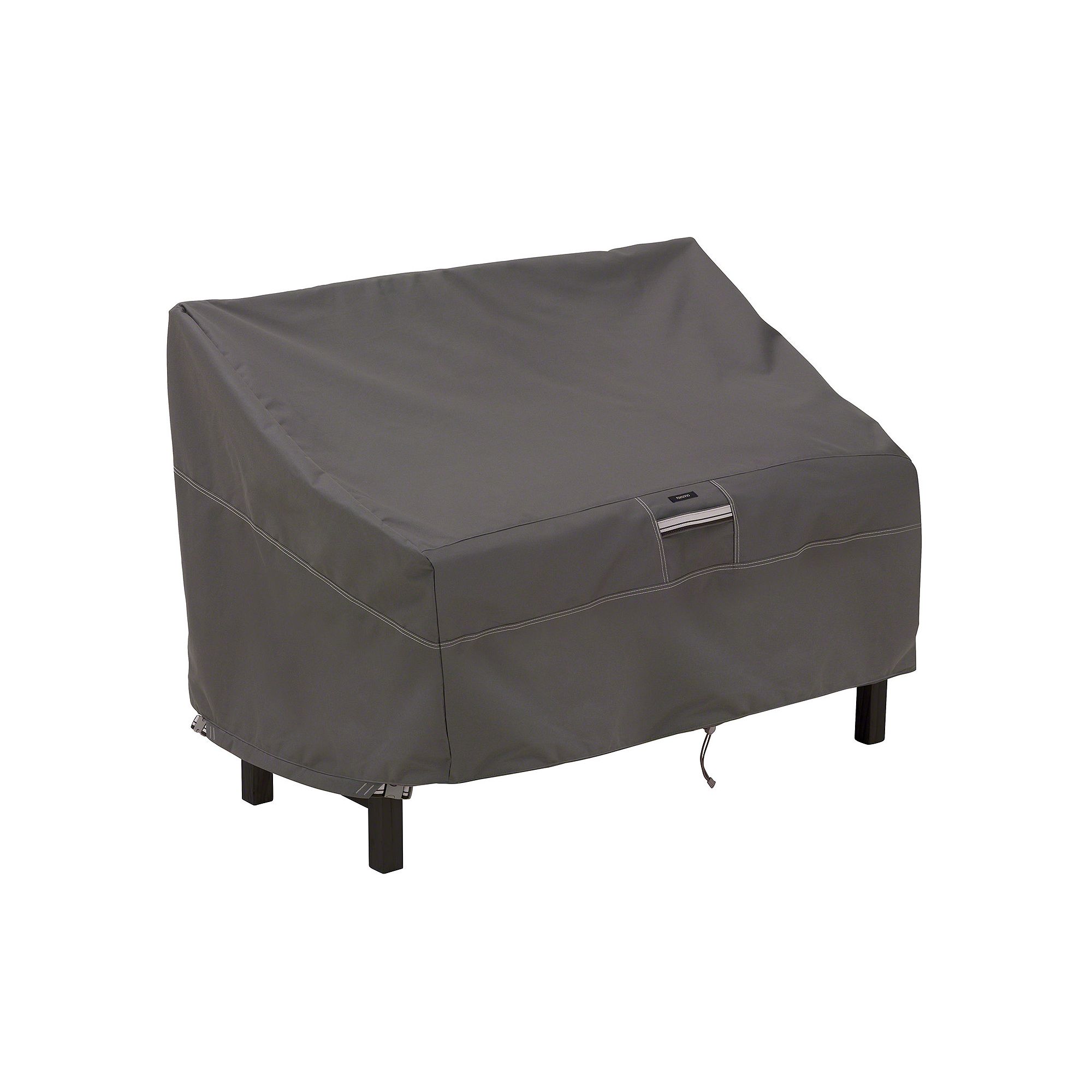 Classic Accessories Ravenna Patio Bench Cover - Outdoor, Grey