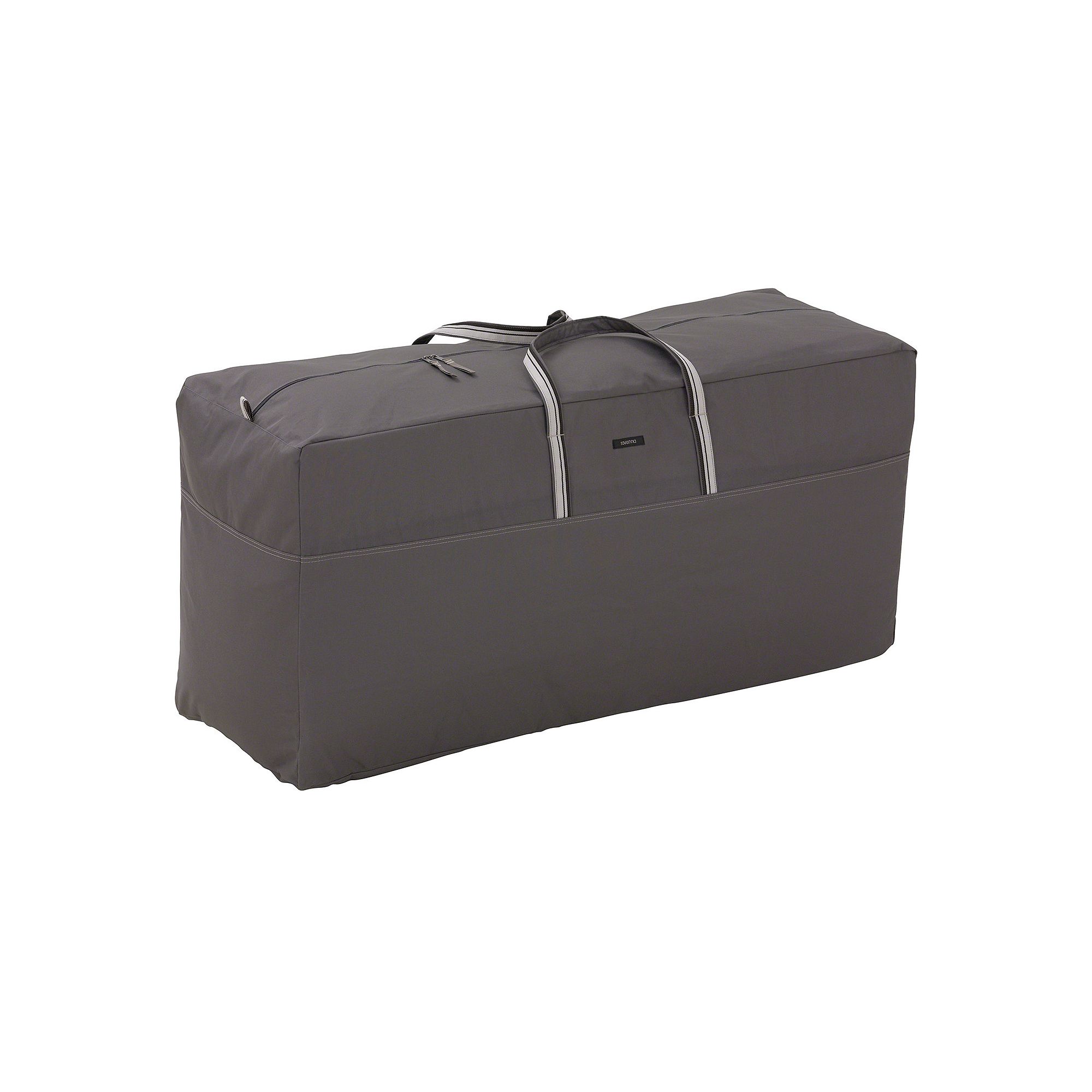 Classic Accessories Ravenna Patio Cushion Bag - Outdoor, Grey