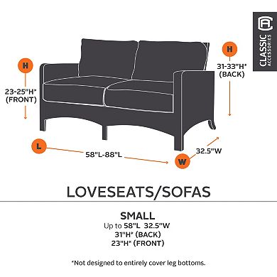 Classic Accessories Ravenna 60-in. Sofa Cover - Outdoor