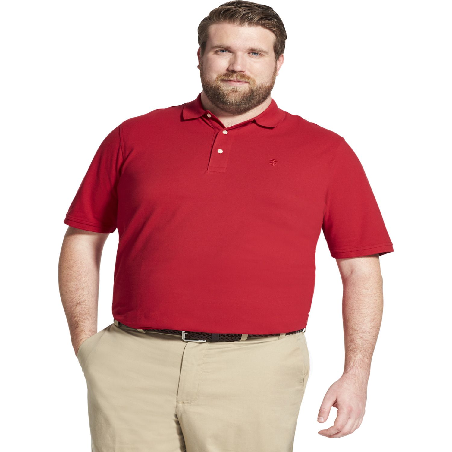 kohls red polo shirt