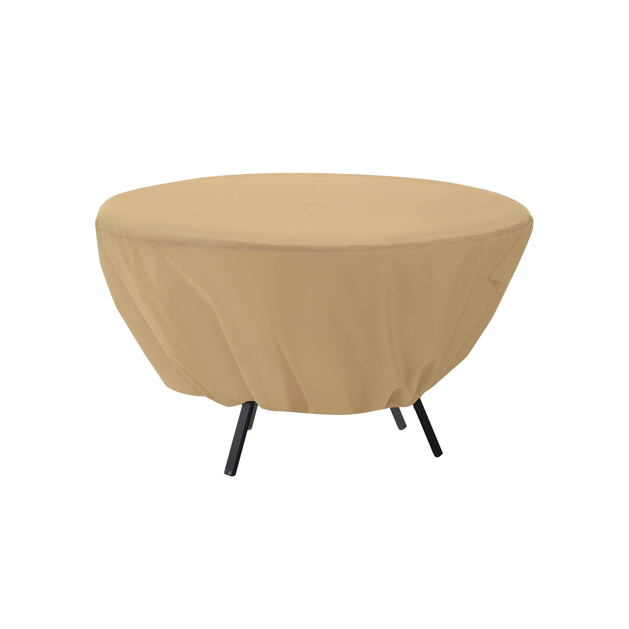 Classic Accessories Terrazzo Round Patio Table Cover - Outdoor, Beig/Green