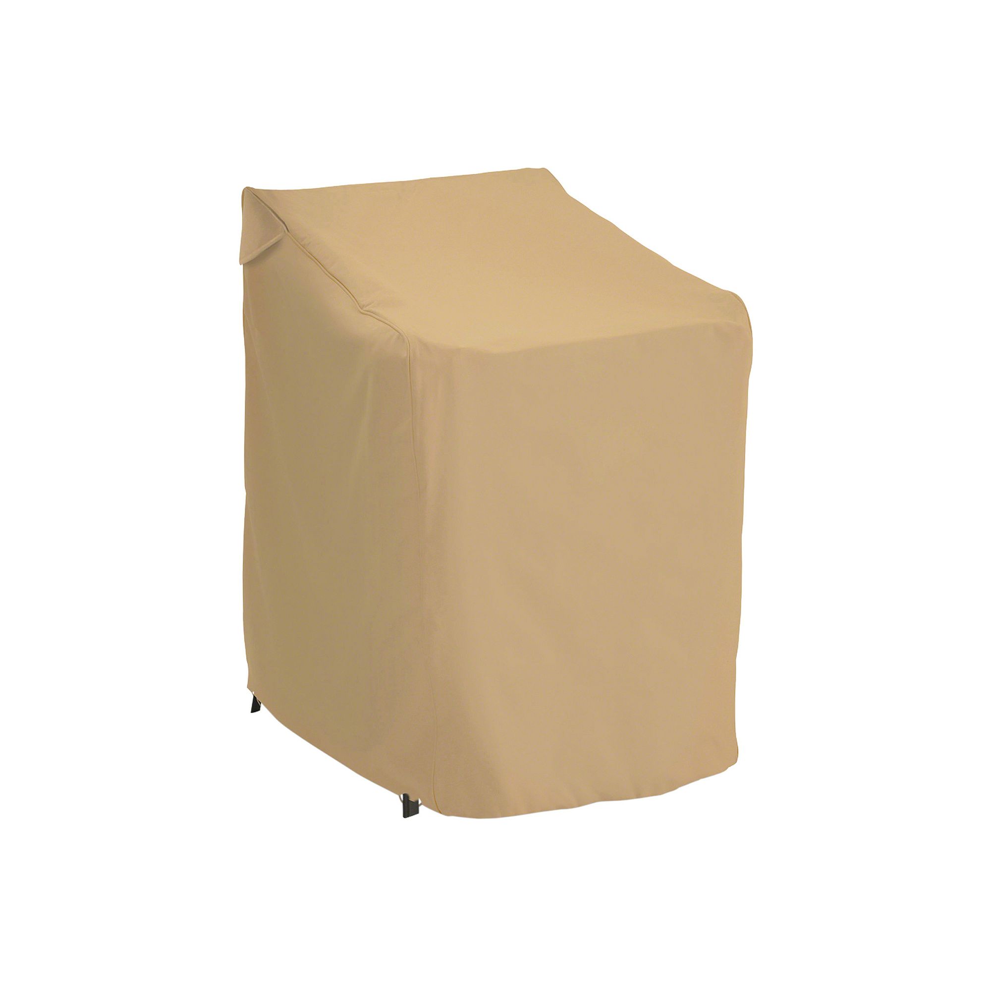 Classic Accessories Terrazzo Stackable Patio Chairs Cover - Outdoor, Beig/G