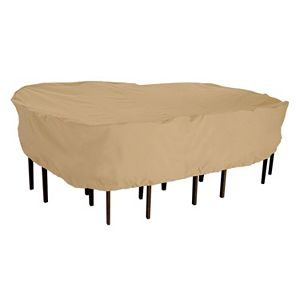 Classic Accessories Terrazzo Rectangular Patio Table & Chair Cover Set - Outdoor